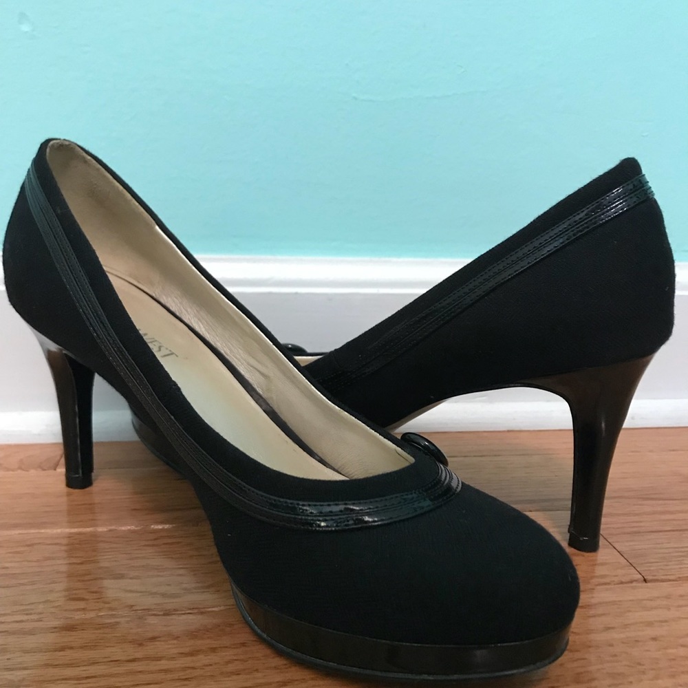 Black Nine West pumps (6.5)